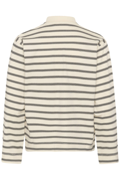 FIKKIAIW POLO T-SHIRT VANILLA TRIPLE STRIPE - 900008 - 30112643 Thumbnail
