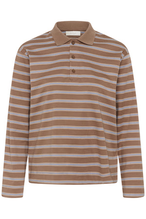 FIKKIAIW POLOTRÖJA CHOCOLATE MALT TRIPLE STRIPE - - 30112643