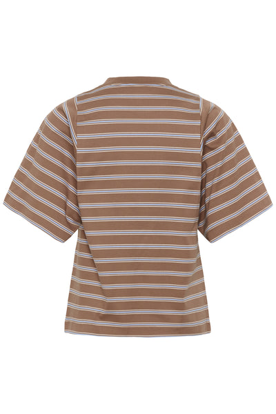 FIKKIAIW T-SHIRT CHOCOLATE MALT TRIPLE STRIPE - - 30112644 Thumbnail