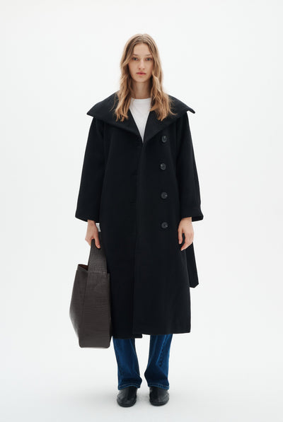 ZORAHIW LONG COAT Black - 194008 - 30112646 Thumbnail