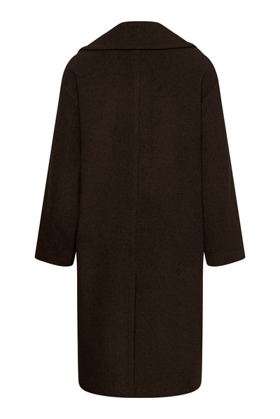 ZORAHIW DB COAT Chokladbrun - 191109 - 30112647 Thumbnail