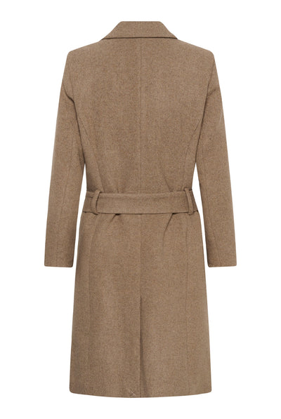 ZORAHIW CLASSIC COAT Sandy Grey Melange - 1813041 - 30112648 Thumbnail