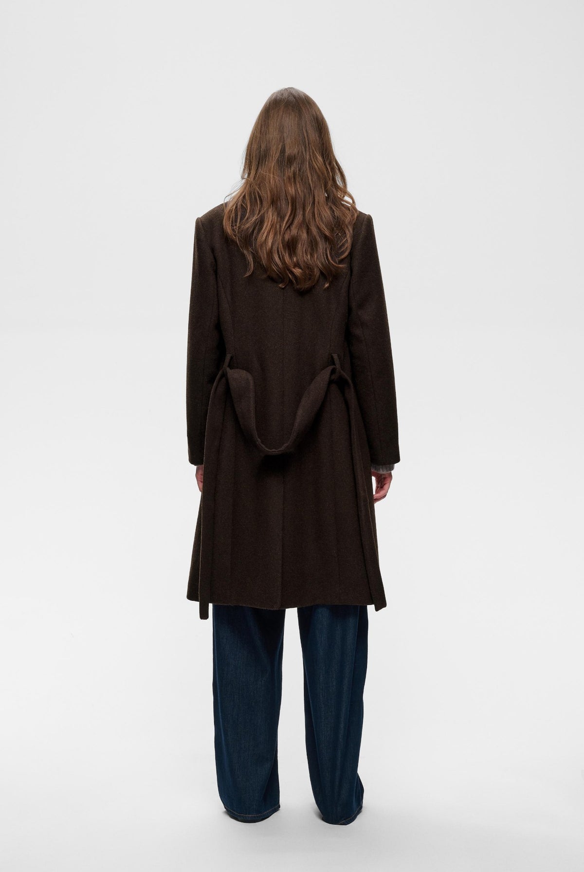ZORAHIW CLASSIC COAT Chokladbrun - 191109 - 30112648