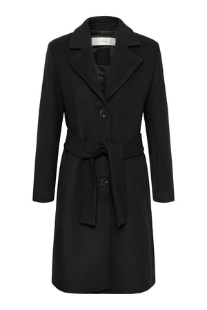 ZORAHIW CLASSIC COAT Svart - 194008 - 30112648