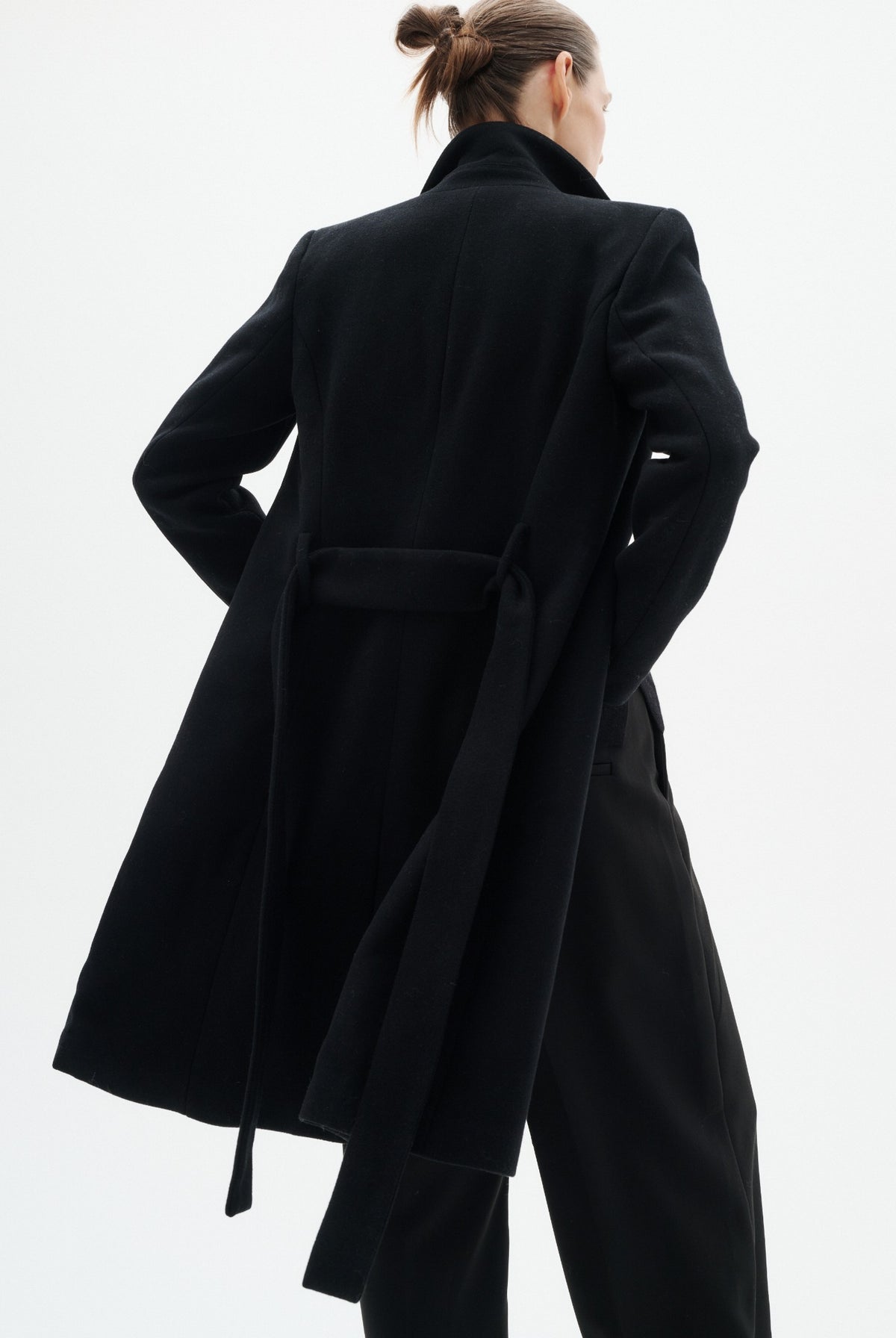 ZORAHIW CLASSIC COAT Svart - 194008 - 30112648