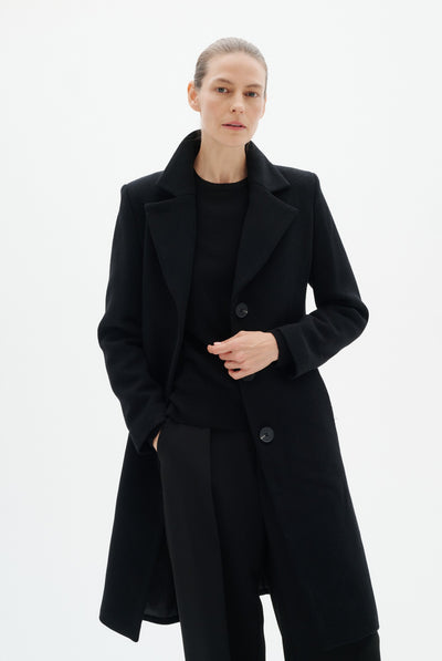 ZORAHIW CLASSIC COAT Svart - 194008 - 30112648 Thumbnail