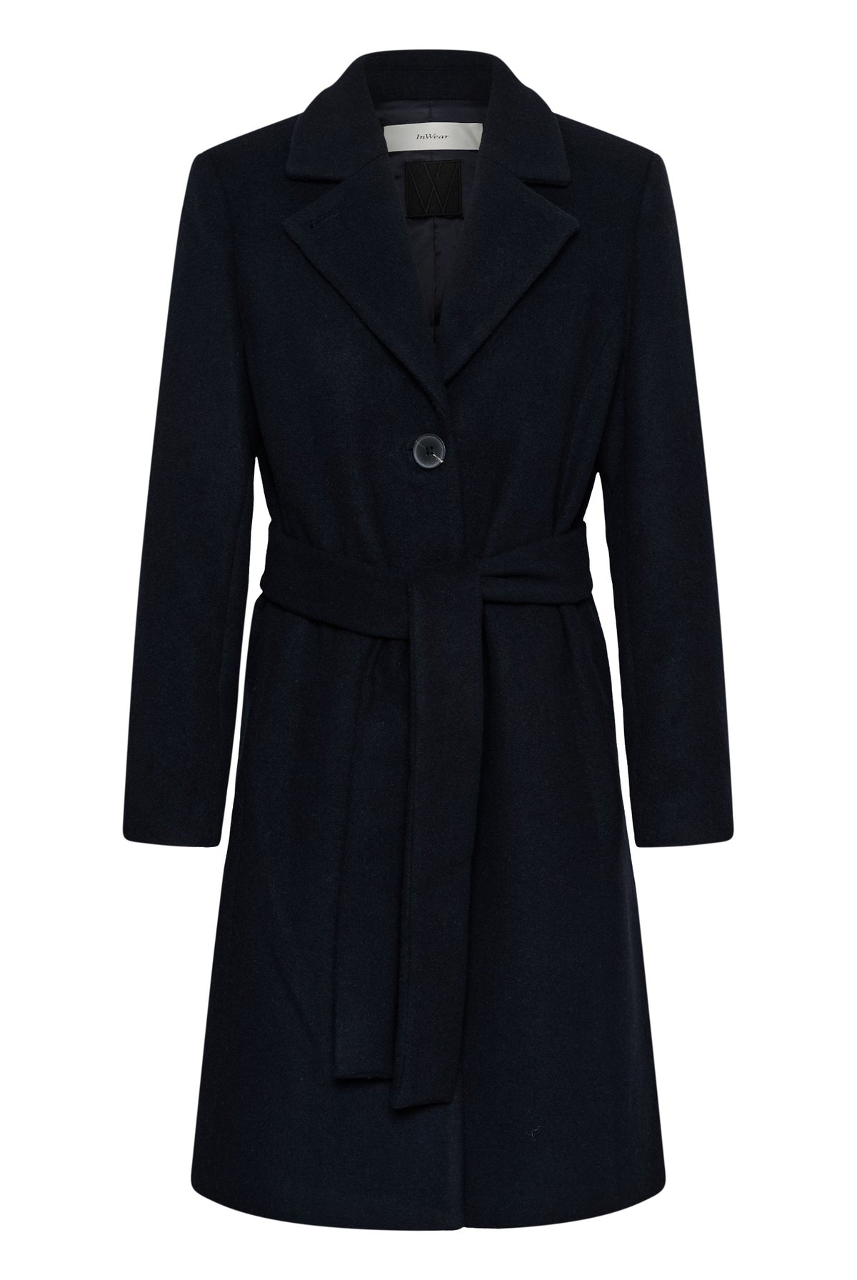 ZORAHIW CLASSIC COAT Marinblå - 300005 - 30112648