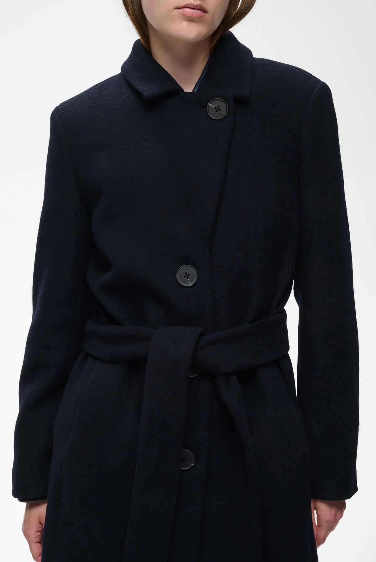 ZORAHIW CLASSIC COAT Marinblå - 300005 - 30112648