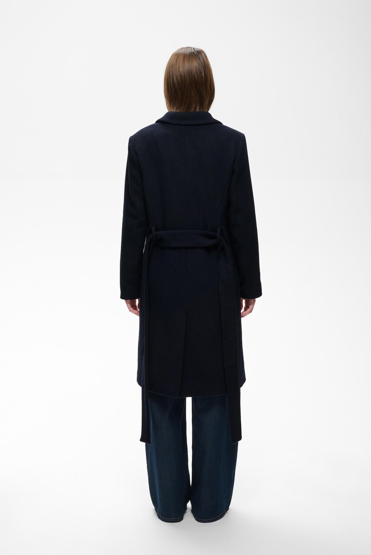 ZORAHIW CLASSIC COAT Marinblå - 300005 - 30112648