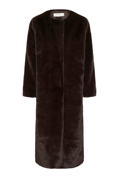 ZABELLEIW LONG COAT Chokladbrun - 191109 - 30112658 Thumbnail