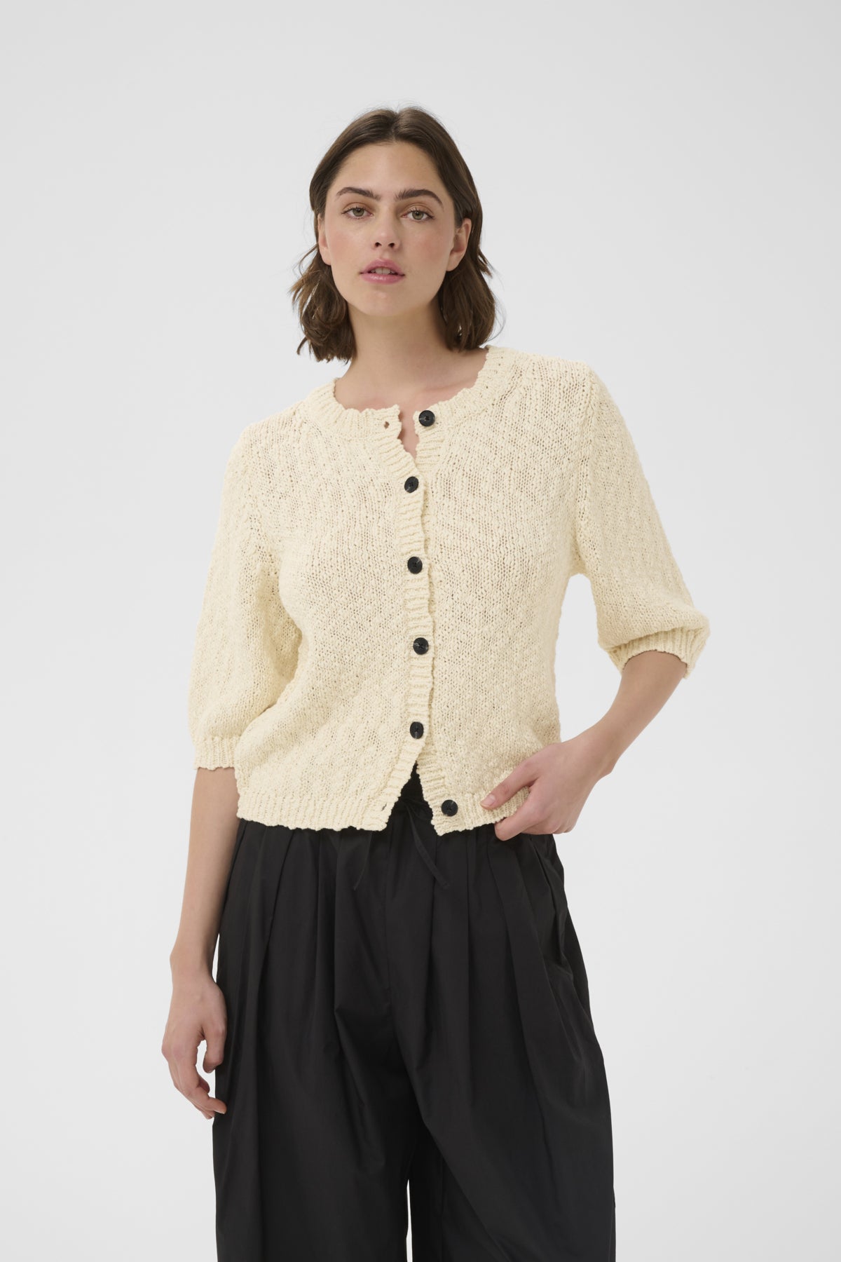 DAFNEIW CARDIGAN Vanilla - 120601 - 30112673