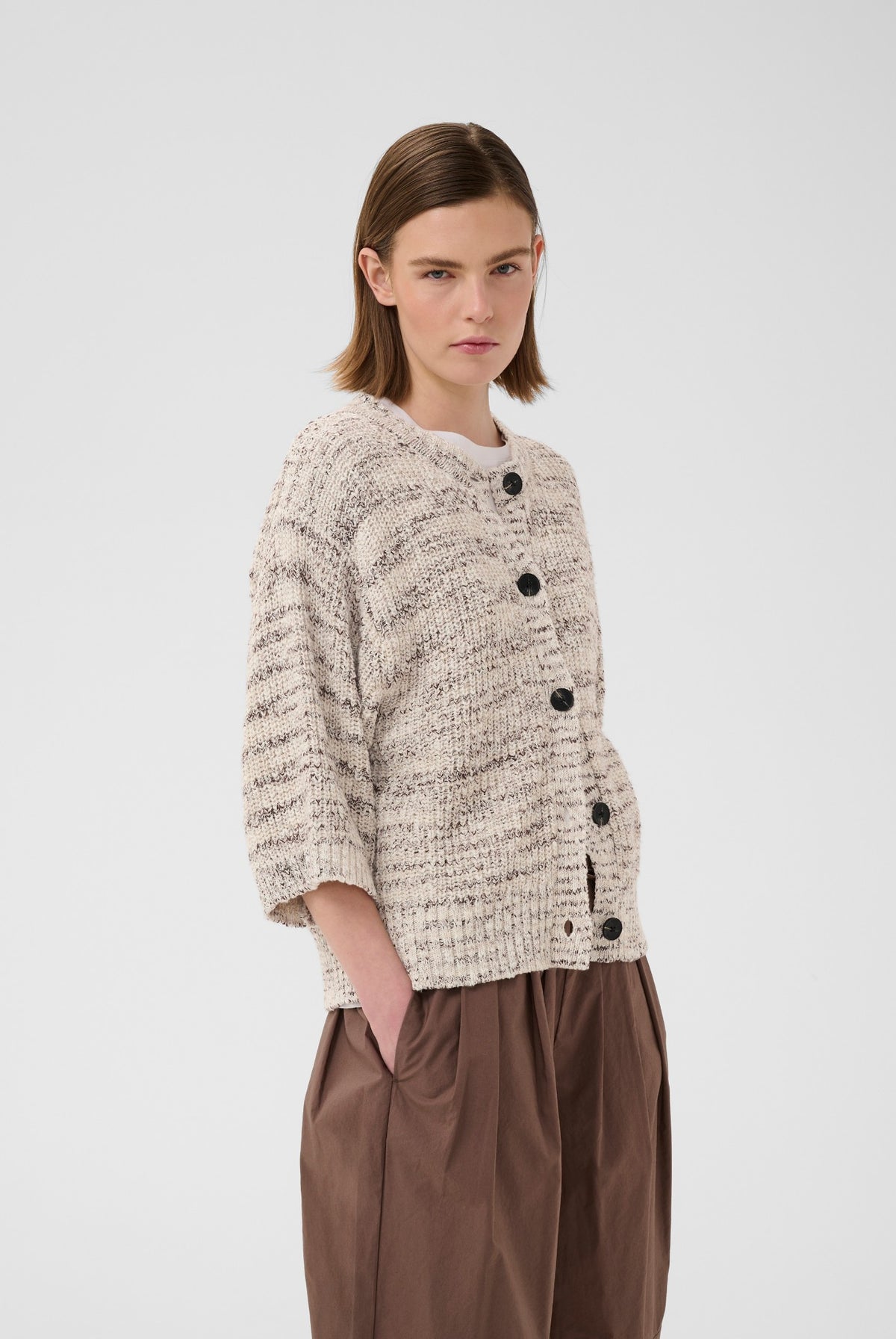 DUAIW CARDIGAN NATURE MIX - 900009118 - 30112675