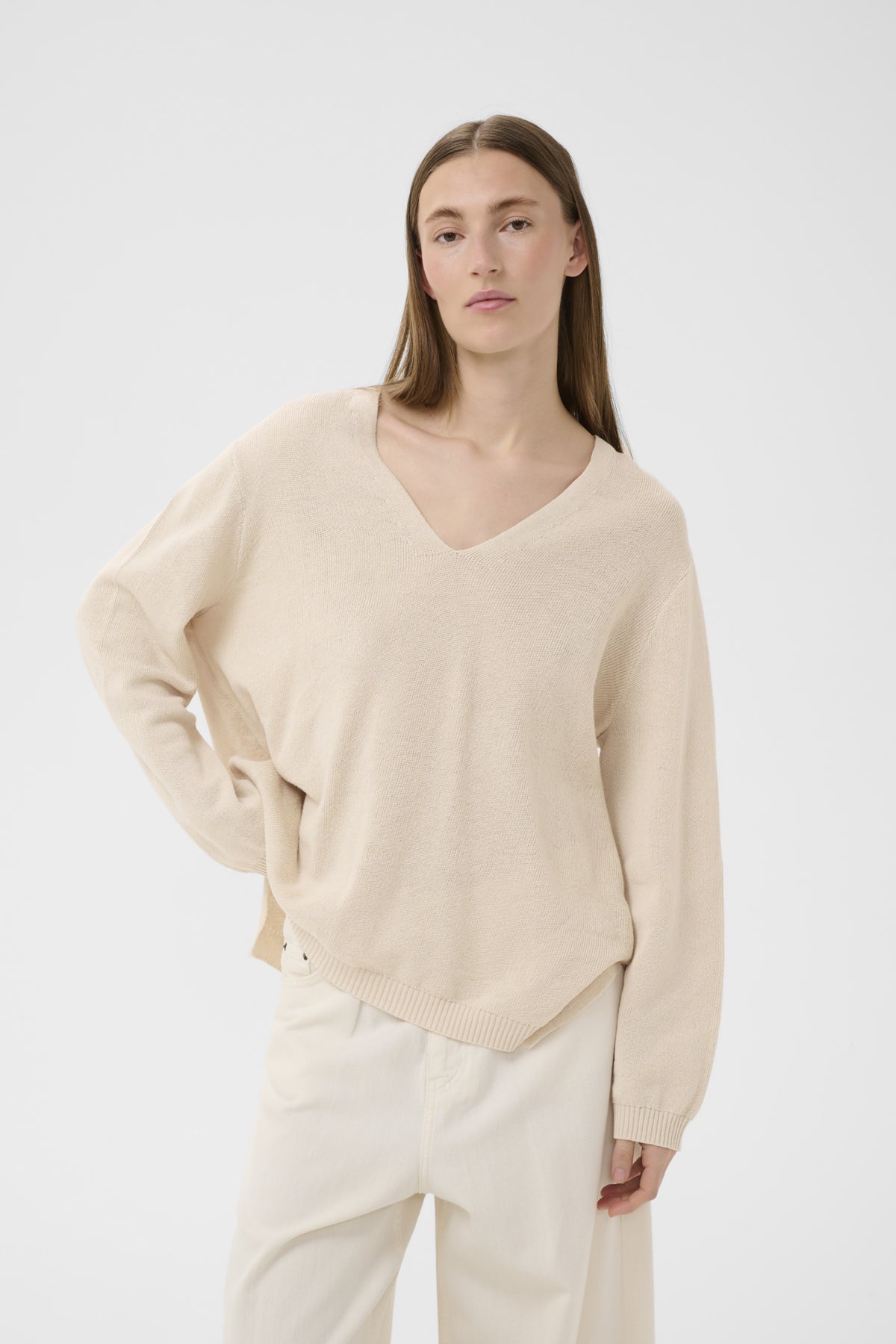 DEVAIW PULLOVER Ecru - 300597 - 30112678