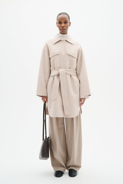 ZILLAIW SHIRT COAT French Nougat - 300002 - 30112755 Thumbnail