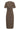 FARIIW VINCENTIW MEL DRESS COFFEE QUARTZ MELANGE STRIPES - 30112761