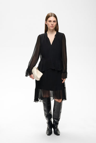MESSIEIW SHORT DRESS Black - 194008 - 30112838 Thumbnail