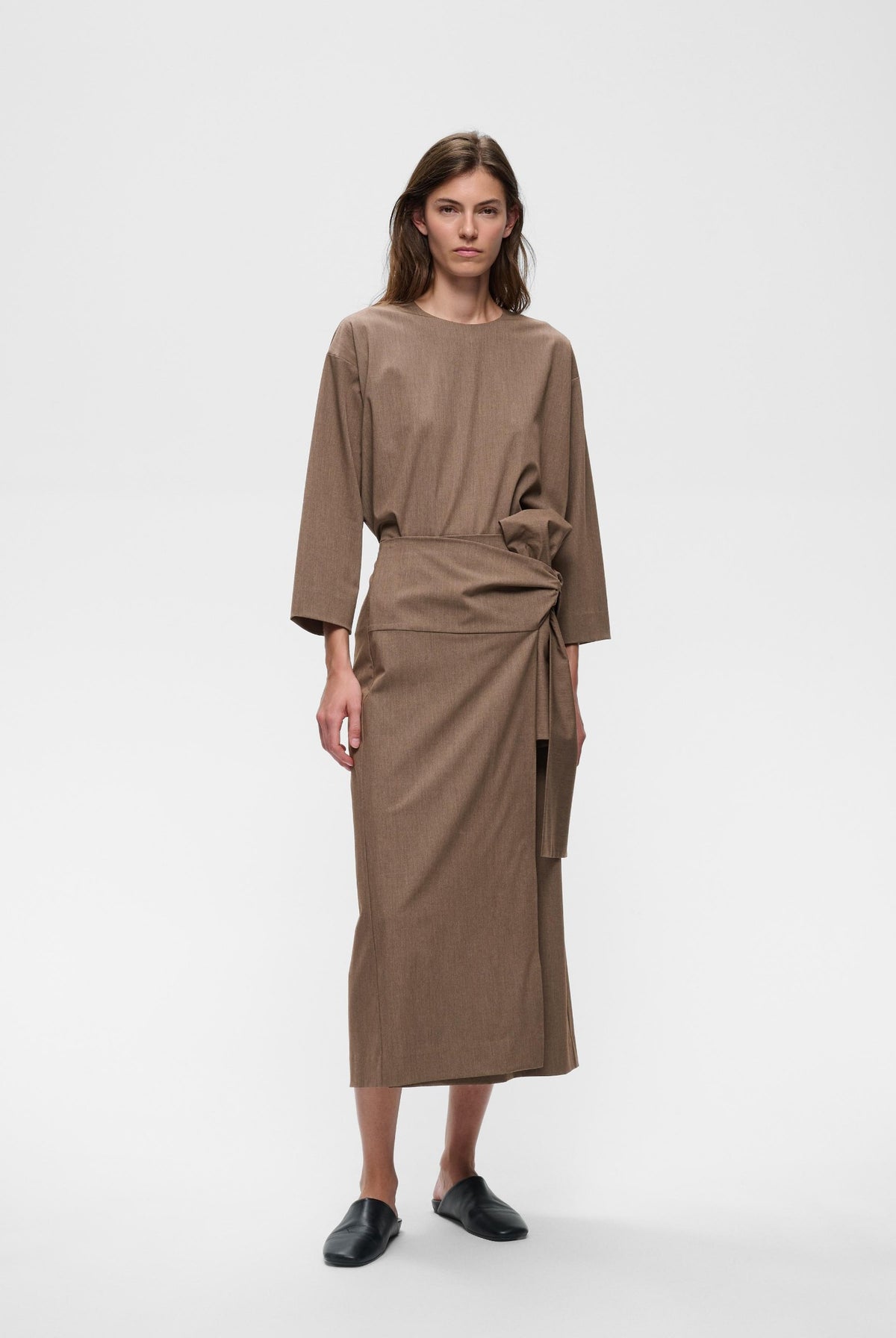 CLEOHIW SKIRT Chocolate Torte Melange - 1911 - 30112883