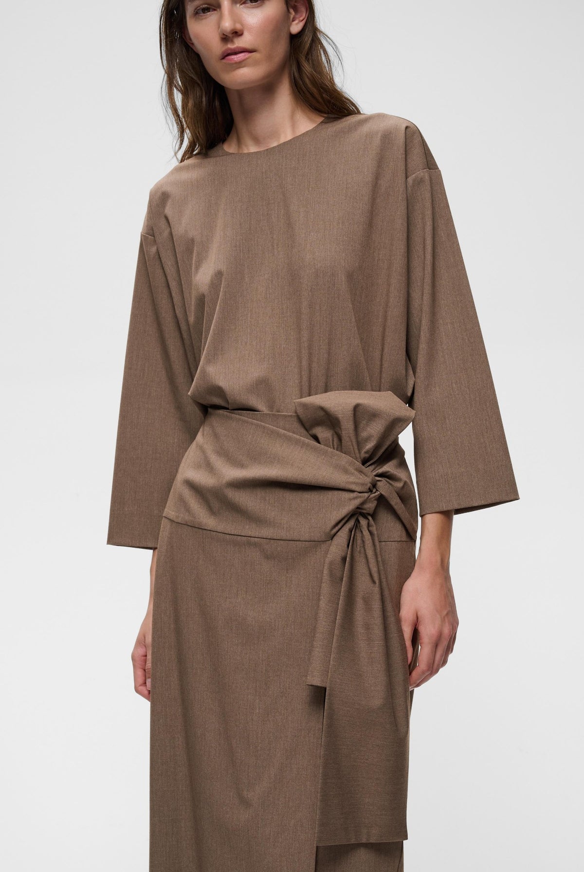 CLEOHIW SKIRT Chocolate Torte Melange - 1911 - 30112883