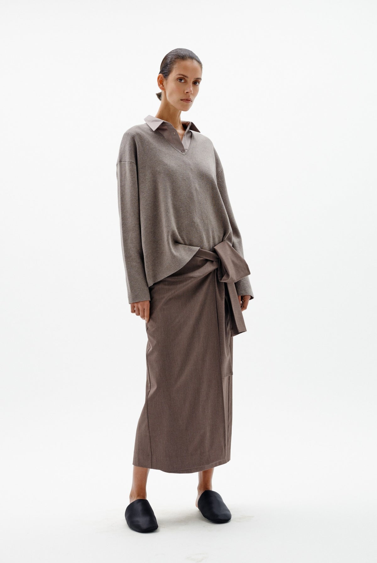 CLEOHIW SKIRT Chocolate Torte Melange - 1911 - 30112883