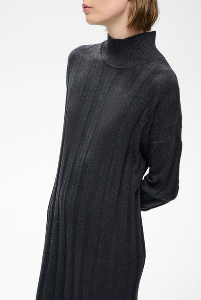TESSIW KELLSIE DRESS Dark Grey Melange - 300596 - 30112927 Thumbnail