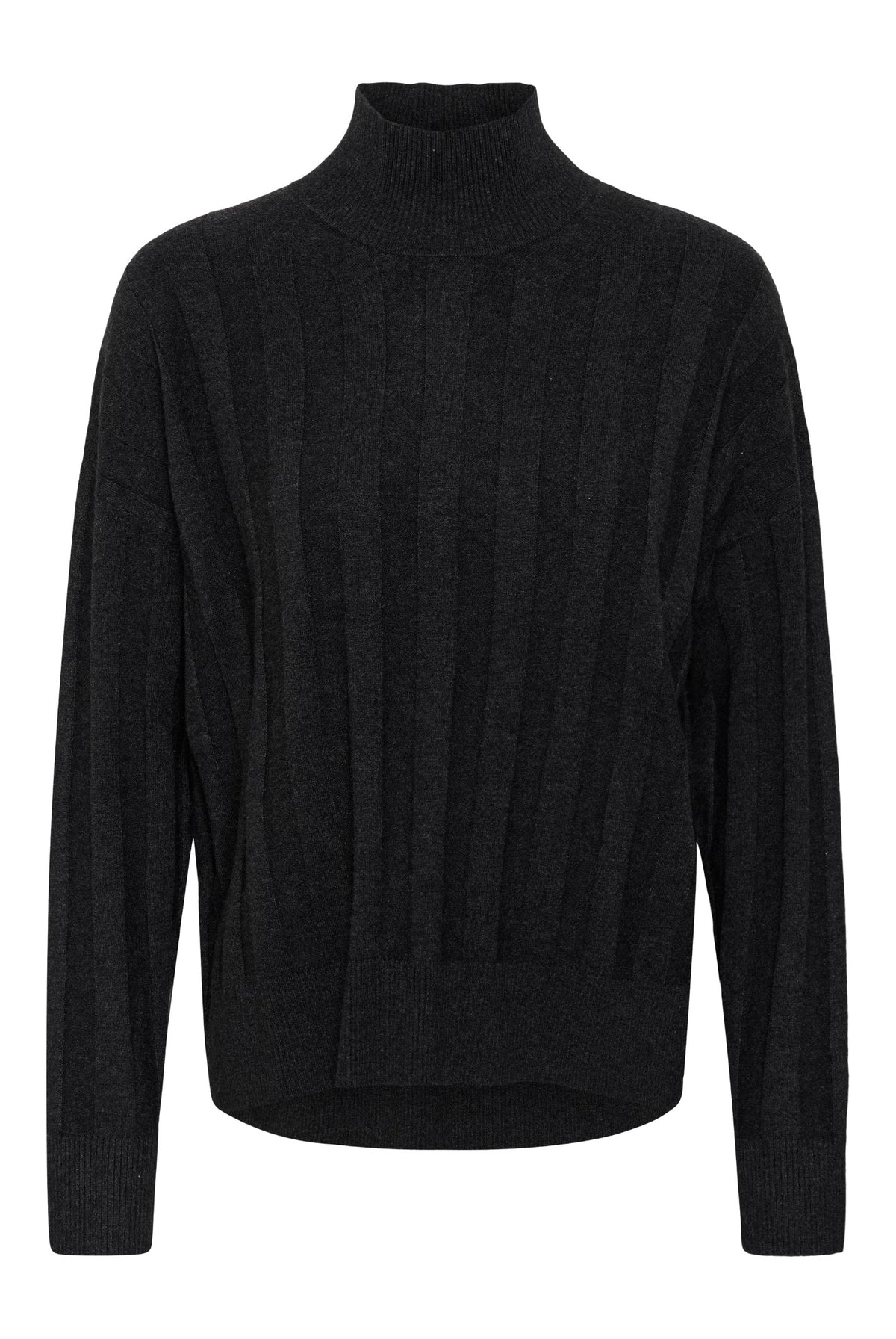 TESSIW KELLSIE PULLOVER Mörkgråmelerad - 300596 - 30112928