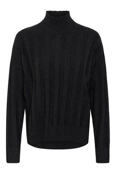 TESSIW KELLSIE PULLOVER Mörkgråmelerad - 300596 - 30112928 Thumbnail