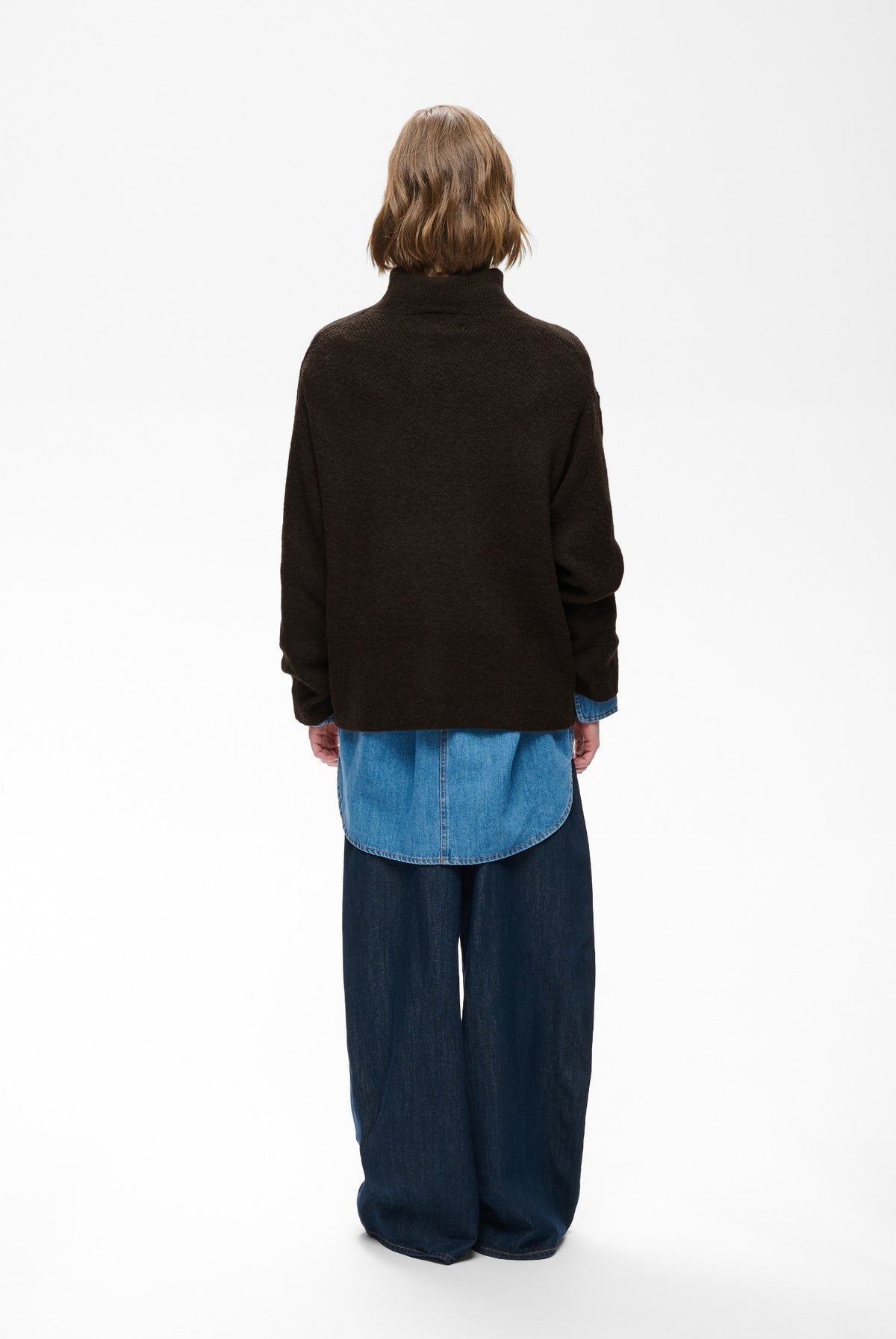 GUNAIW HIGHNECK Chokladbrunmelerad - 1911 - 30112930