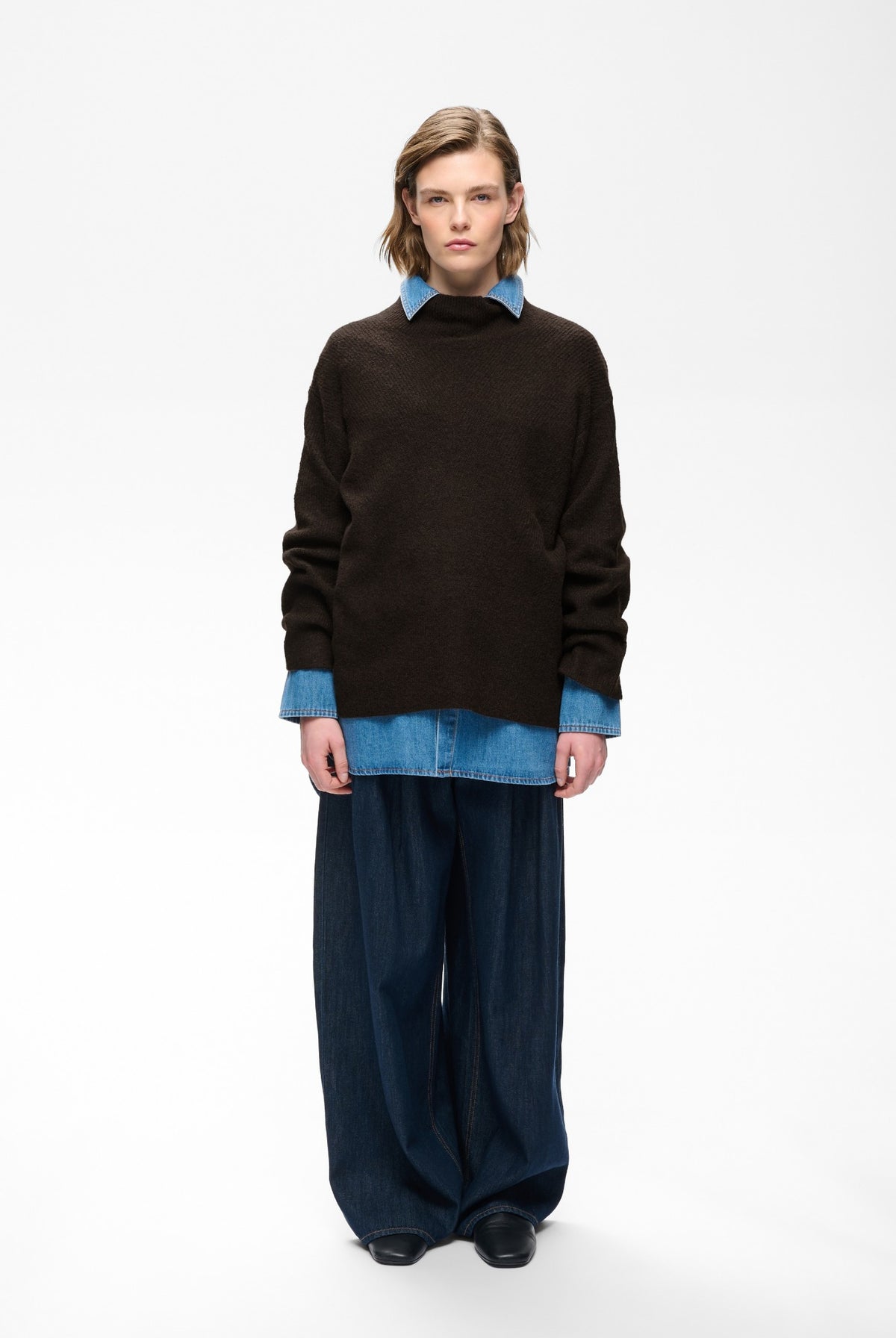GUNAIW HIGHNECK Chokladbrunmelerad - 1911 - 30112930