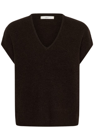 GUNAIW TOP Chokladbrun melange - 1911 - 30112931