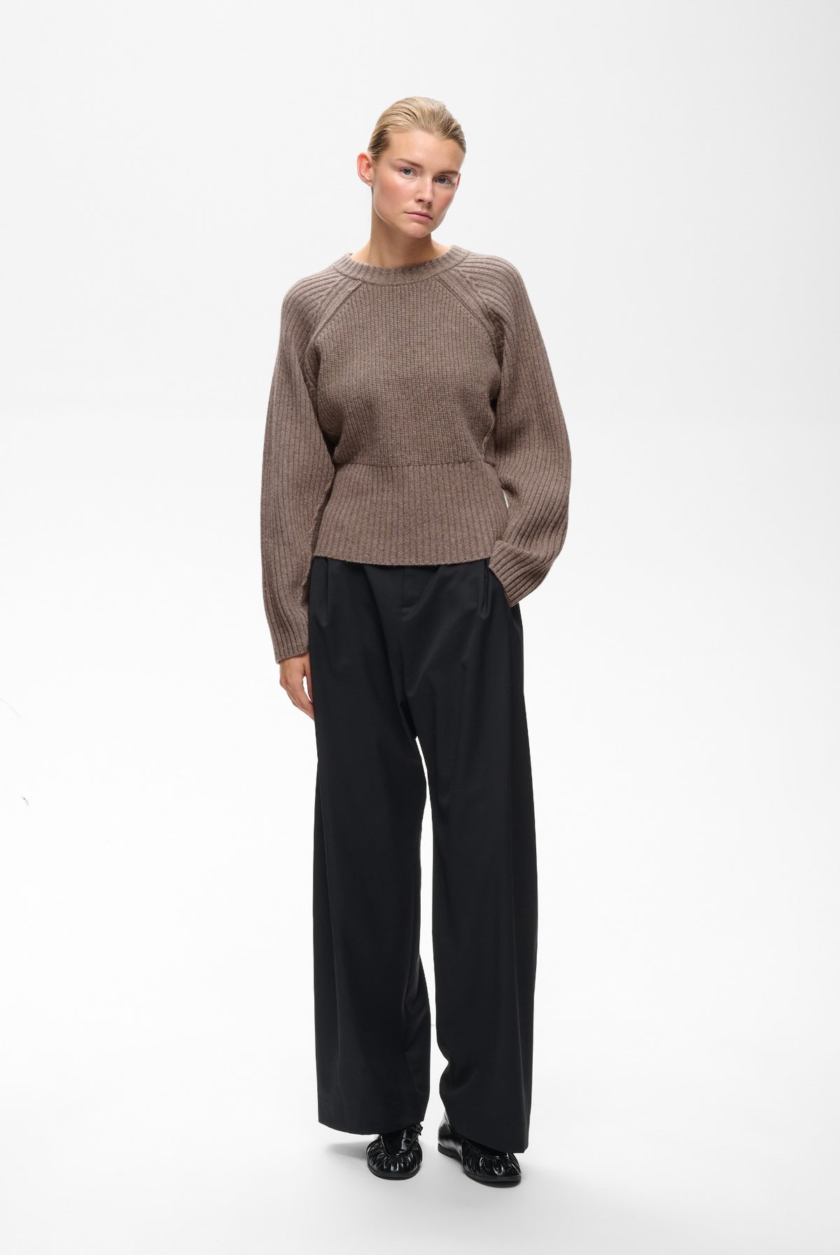 NOOMIIW KAXY CREWNECK Cinder Melange - 1715061 - 30112938