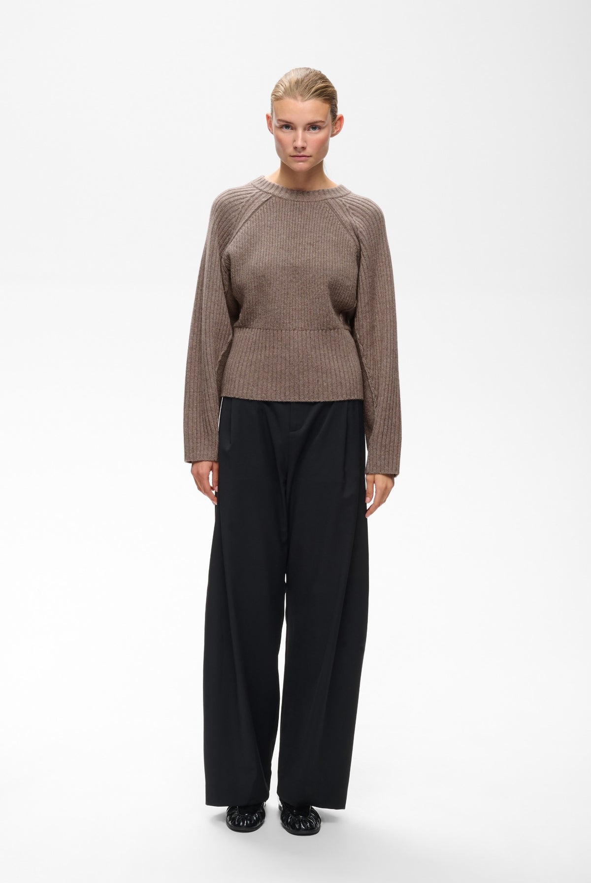NOOMIIW KAXY CREWNECK Cinder Melange - 1715061 - 30112938
