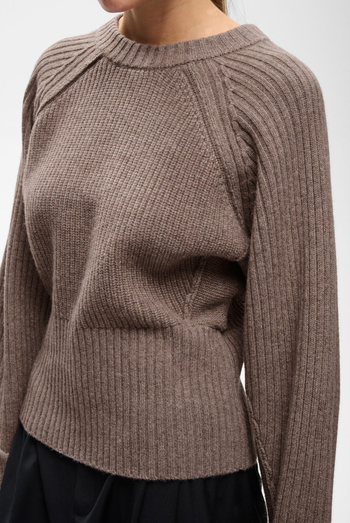 NOOMIIW KAXY CREWNECK Cinder Melange - 1715061 - 30112938