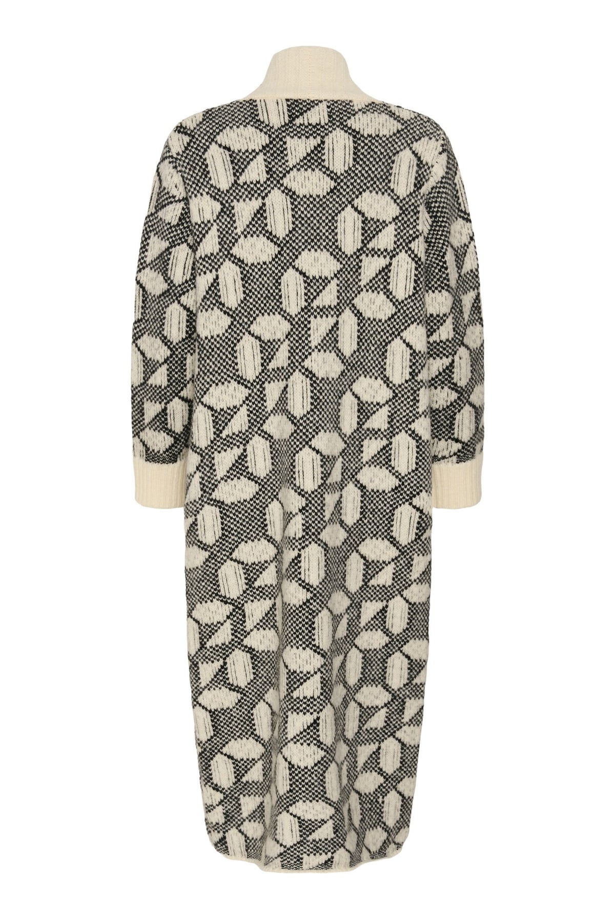 TULAIW CARDIGAN GRAFISKT KAKELMÖNSTER - 90001327 - 30113081