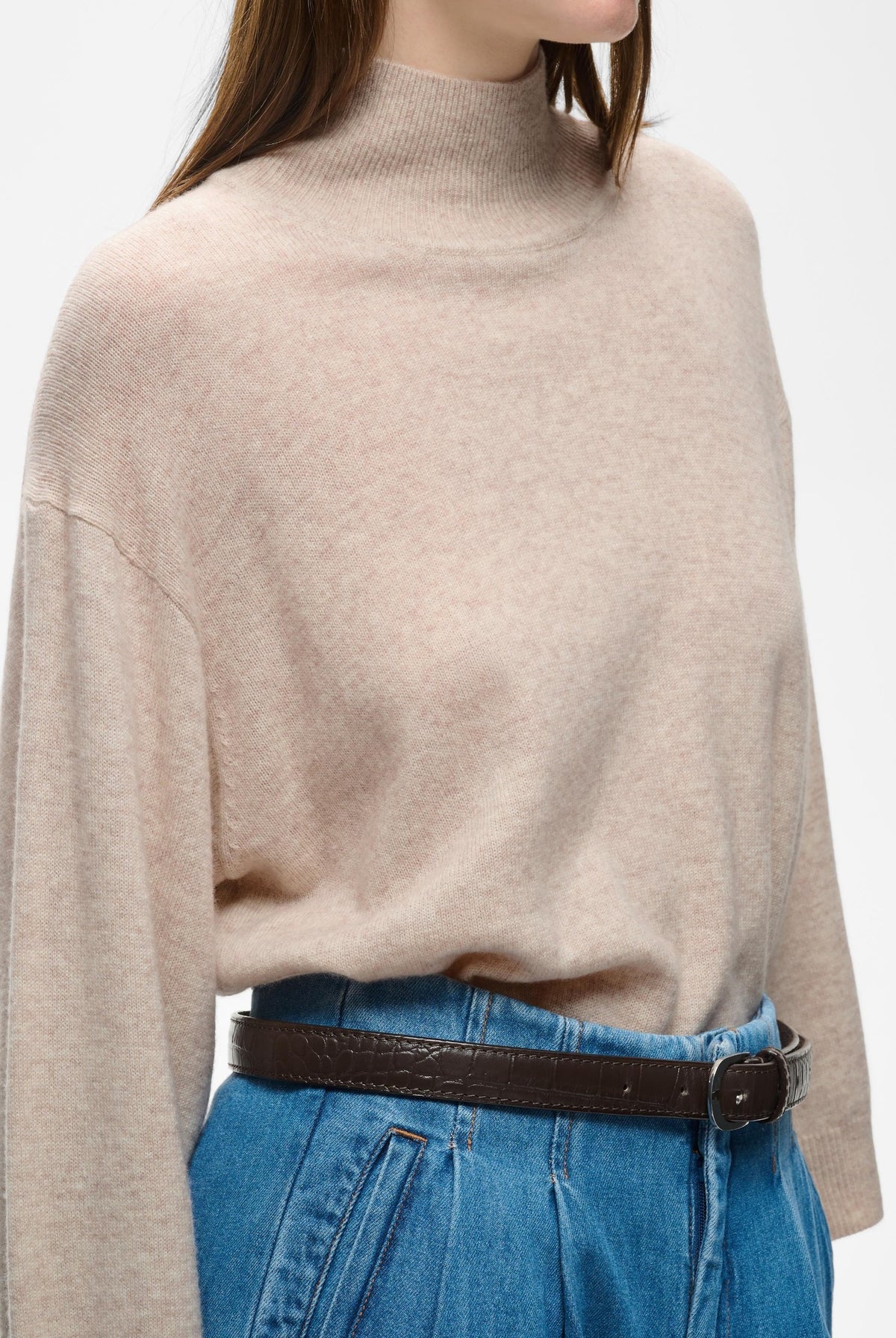 TALLYIW MONIKA HIGHNECK Cinder Melange - 1715061 - 30113216