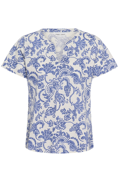 GesinasPW TS Blue Dot Paisley Print - 30495 - 30307288 Thumbnail