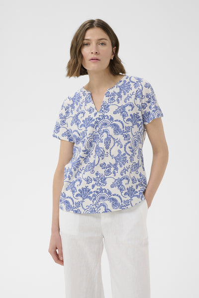 GesinasPW TS Blue Dot Paisley Print - 30495 - 30307288 Thumbnail