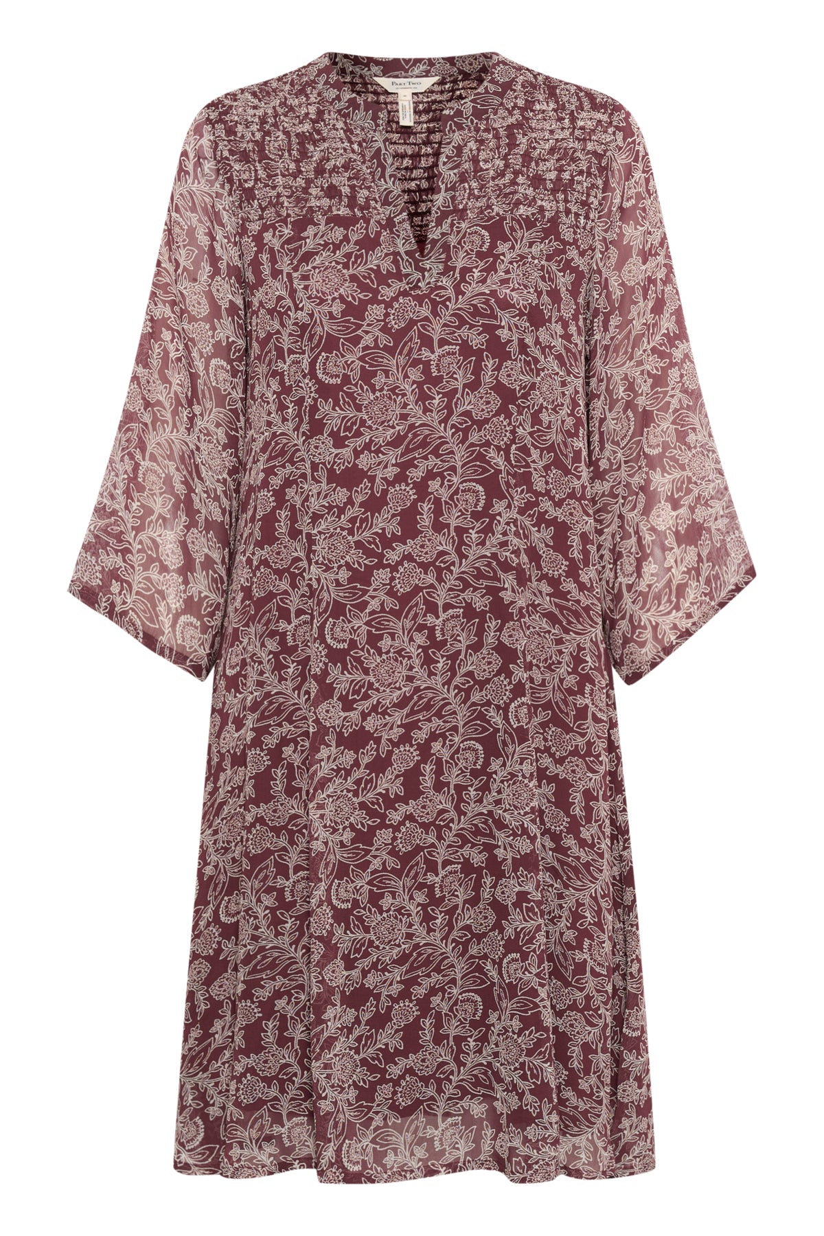 ElkaPW DR Tawny Port Tapet Blomma - 30308413