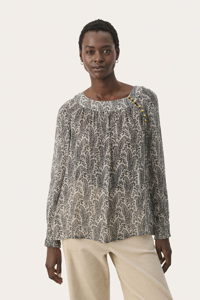 LajaPW SH French Oak Paisley Print - 30308870 Thumbnail