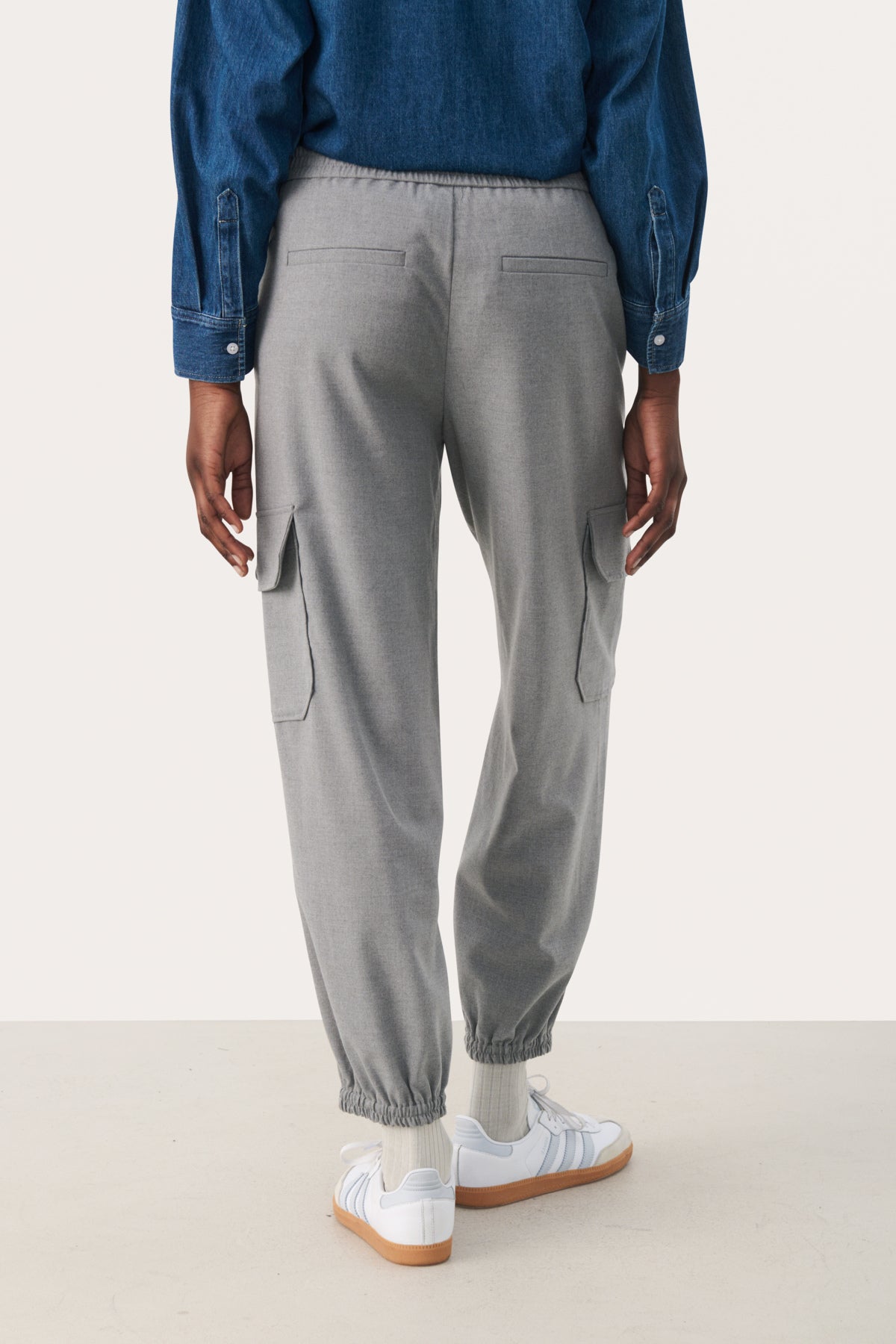 JeninePW PA Medium Grey Melange - 30309232