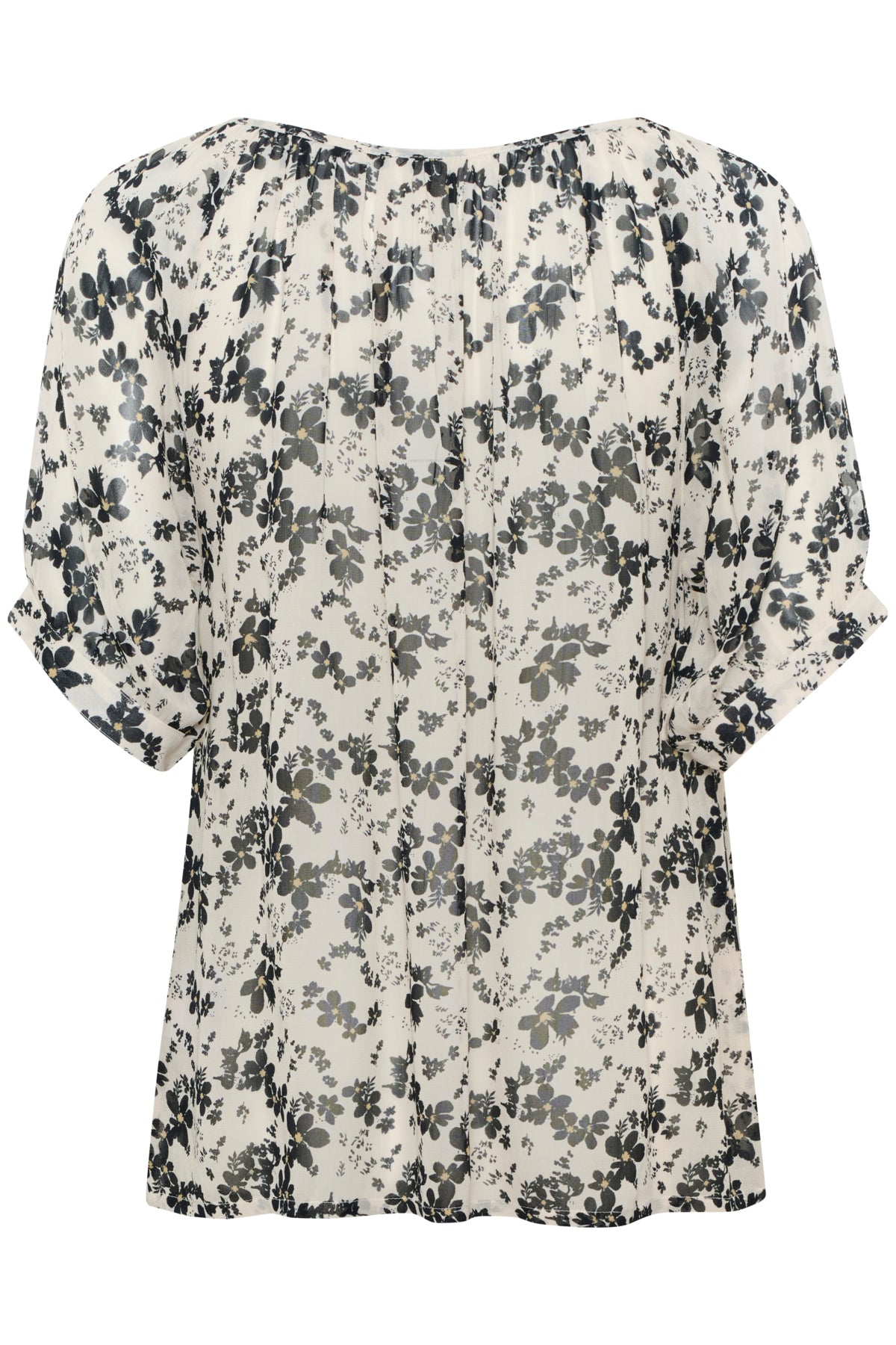 RosannaPW BL Black Contrast Flower Print - 30309620