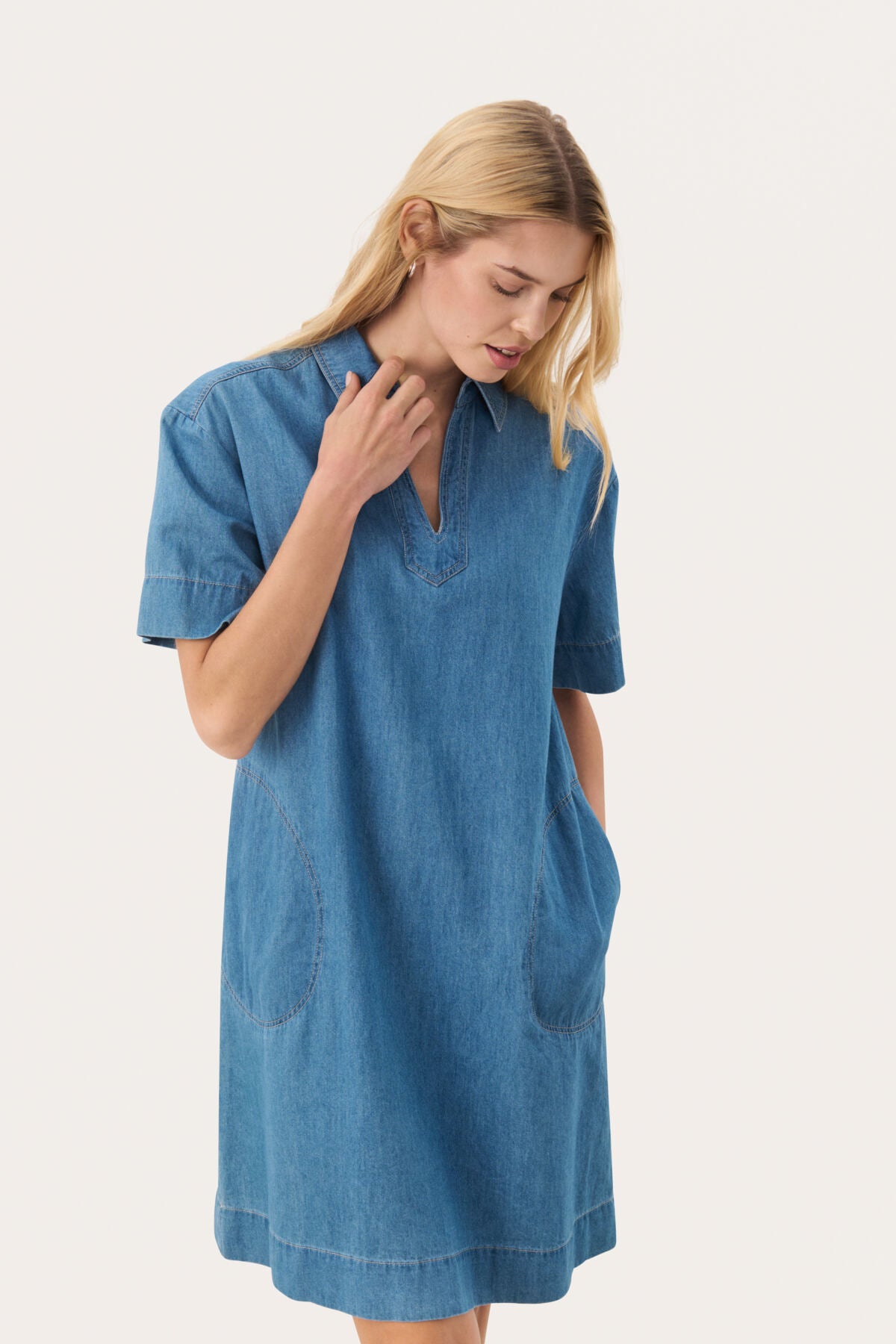 RaquelaPW DR Ljusblå Denim