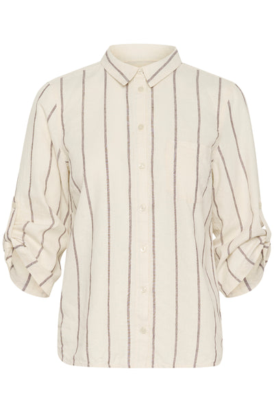CindiePW SH Eggnog och Brown Stripe - 30309770 Thumbnail