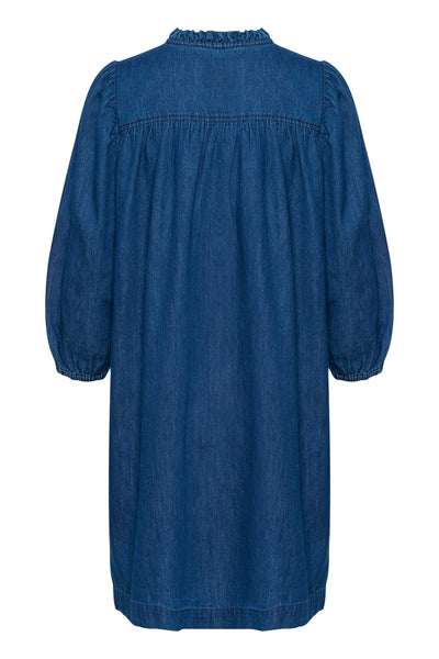 TashaPW DR Medium Blue Denim Broderi - 30309803 Thumbnail