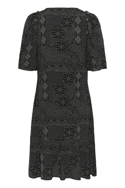 TippiPW DR Black dot print - 30309822 Thumbnail