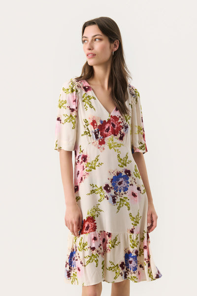 TippiPW DR Multi Flower Print - 30309822 Thumbnail