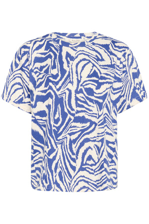 NahidPW TS Amparo Blue Animal Print - 30309873
