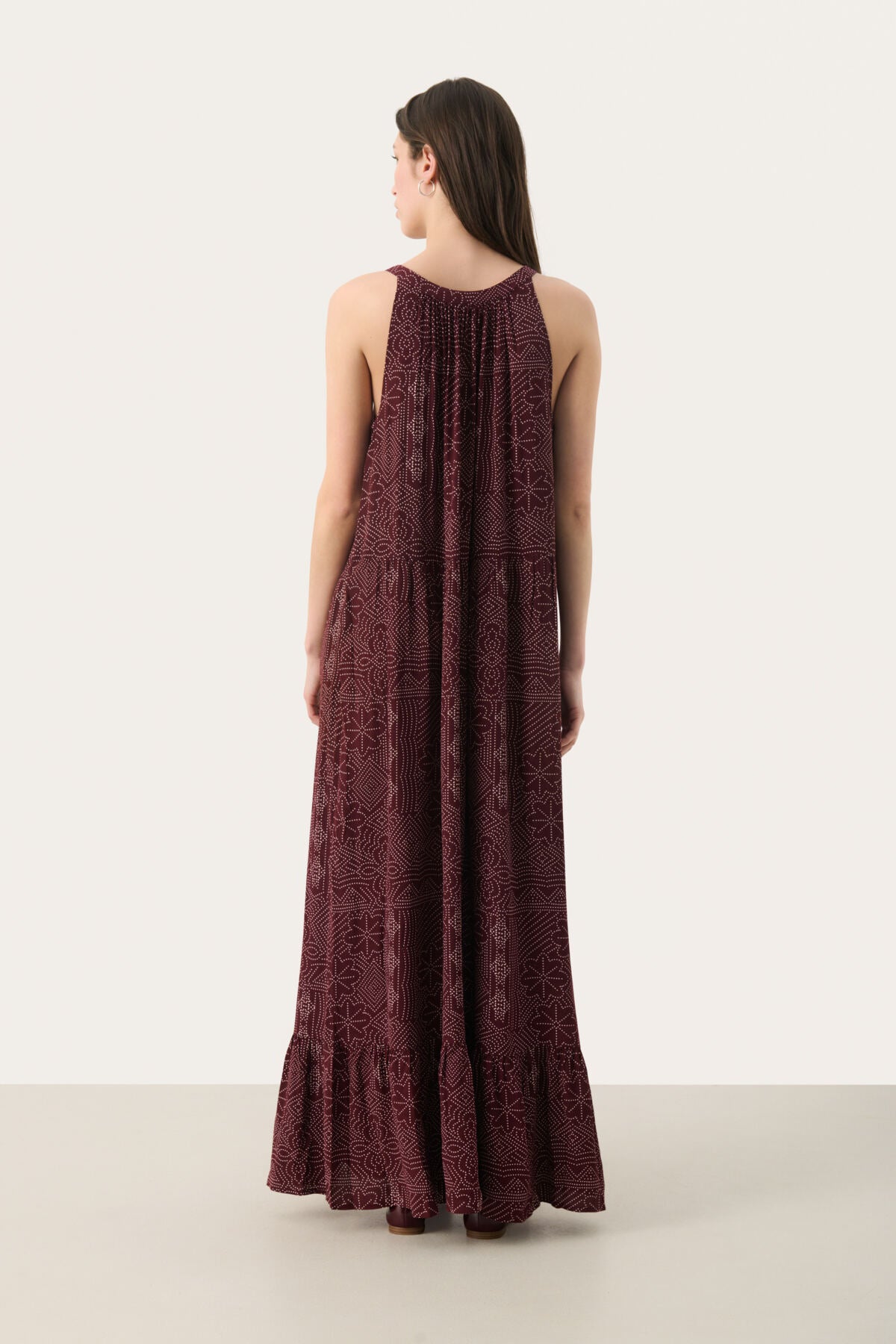 TheonaPW DR Tawny Port Dot Print - 30309914