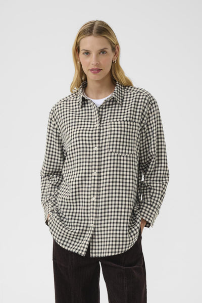 SameaPW SH Dark Navy Mini Check - 30309954 Thumbnail