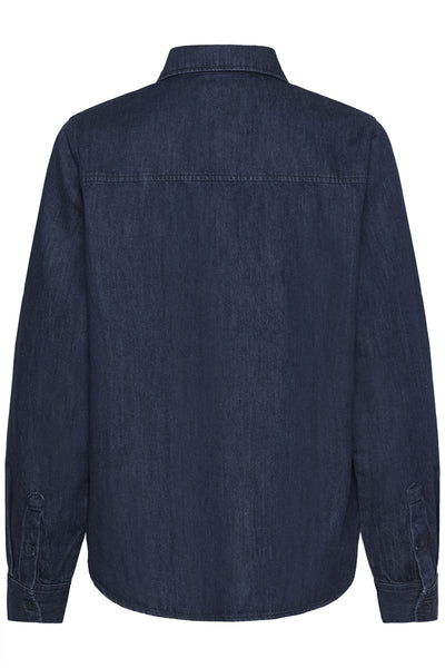 SarafiaPW SH Rinse Blue Denim - 30309970 Thumbnail