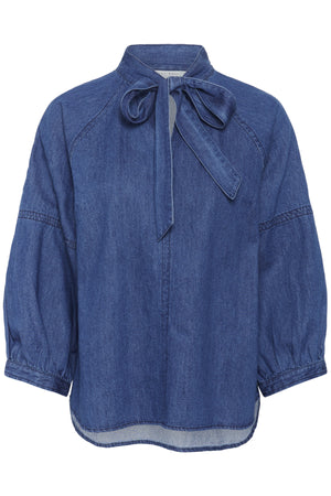 SassiPW SH Medium Dark Blue Denim - 30309975